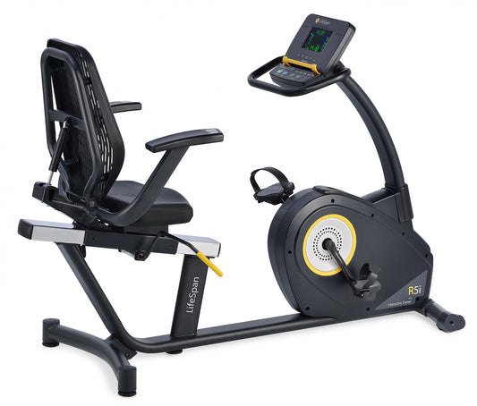 LifeSpan Fitness Light-Commercial Recumbent Bike R5i Self-Generating