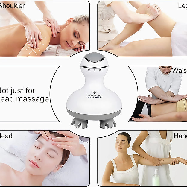 Intelligent Head, Scalp and Body Massager